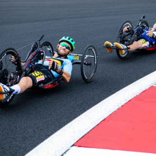 Dag 8 - Handbikers Snellen Naar Mooie Ereplaatsen | Paralympic Team Belgium